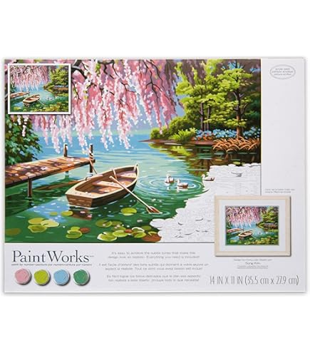 Amazon.com: Dimensions 73-91744 Tropical View Paint by Numbers Kit